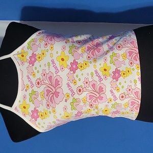 Barbie floral print halter top